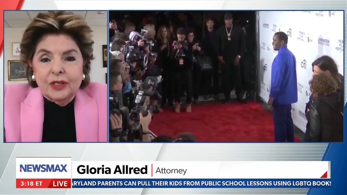"There are serious charges still." Gloria Allred spoke about closing arguments in the Diddy sexual assault trial on Friday's "American Agenda." Bob Brooks KATRINA SZISH