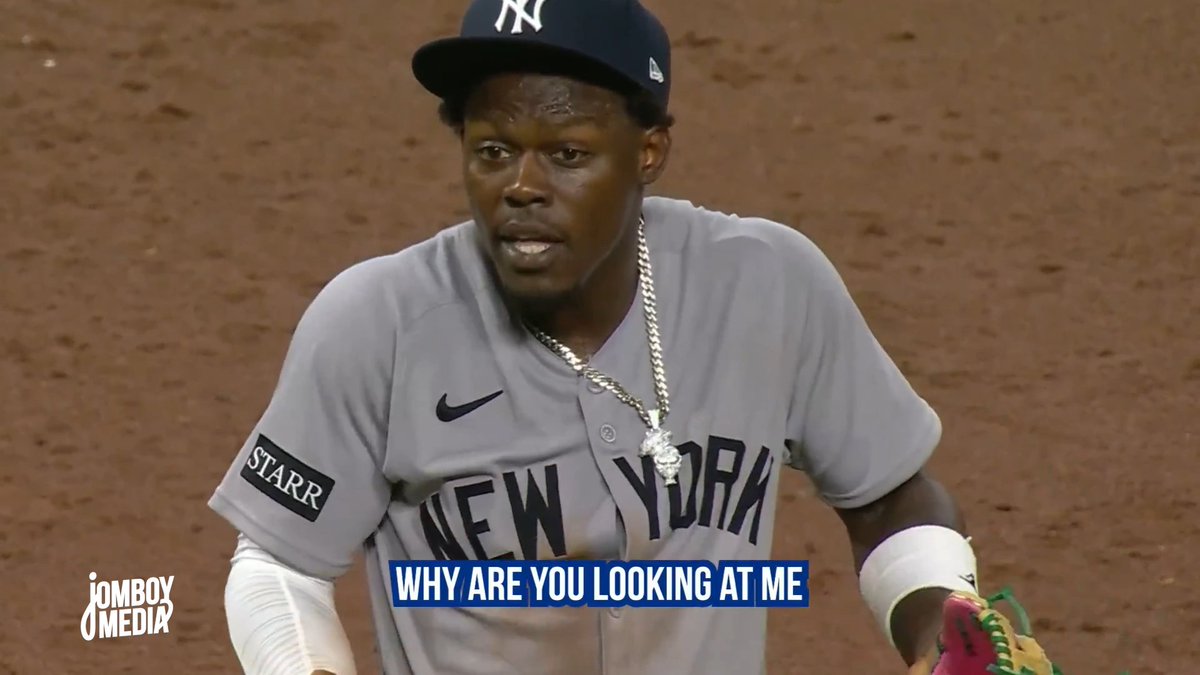 Jazz Chisholm Jr. ejected after former teammate Jose Trevino encourages the umpire to do it, a breakdown