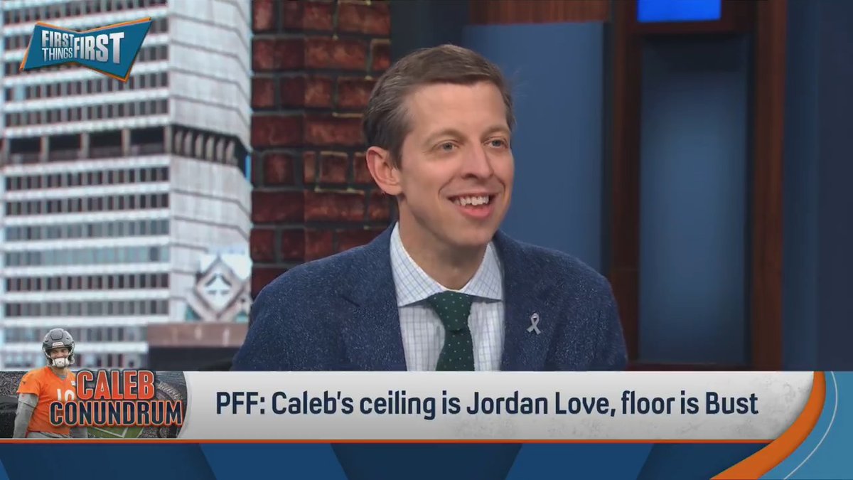 “How about this: Caleb Williams is already better than Jordan Love.” — Danny Parkins Chris Broussard is not having it 😅