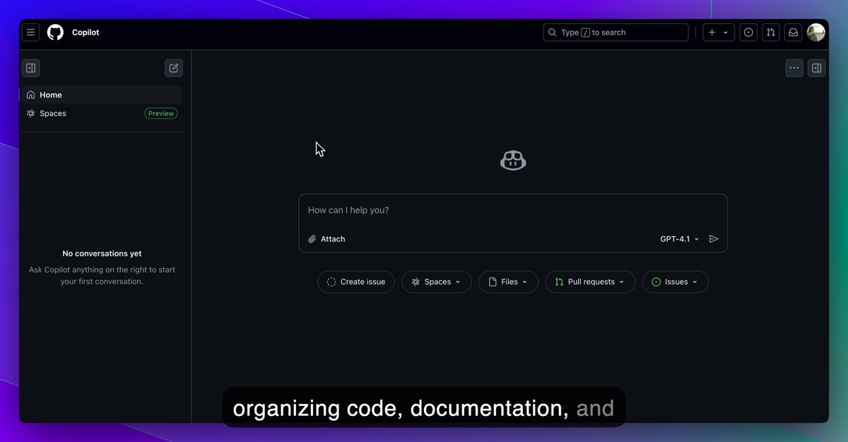 Have you tried out GitHub Copilot Spaces yet? Here’s how you can get started 👇