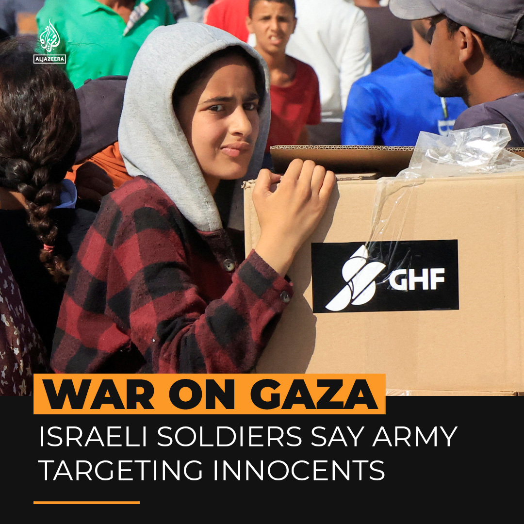 Israeli newspaper Haaretz has published shocking quotes from Israeli soldiers who say unarmed, starving Palestinians are being shot at for no reason at Gaza Humanitarian Foundation (GHF) aid distribution sites.