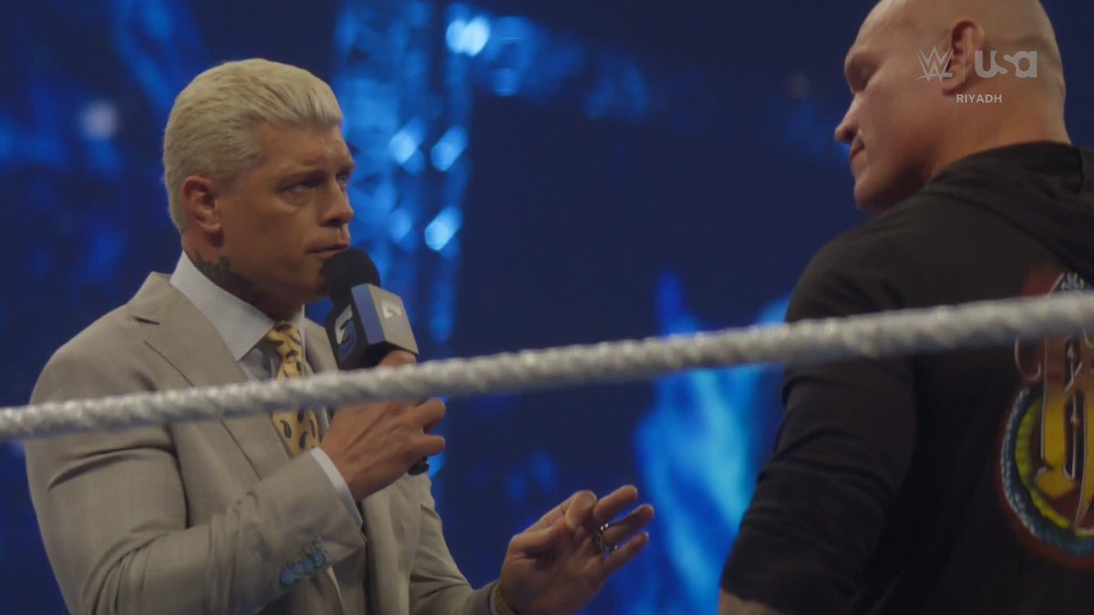 "You won't be King of the Ring, because I will." Cody Rhodes is confident he's leaving WWE Night of Champions with the crown 👑
