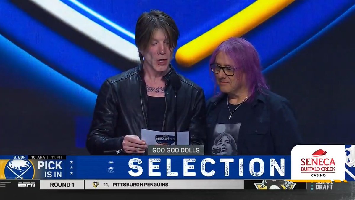 When the Goo Goo Dolls call your name. 🙌 Excited to have you, Radim! #LetsGoBuffalo | Seneca Buffalo Creek Casino