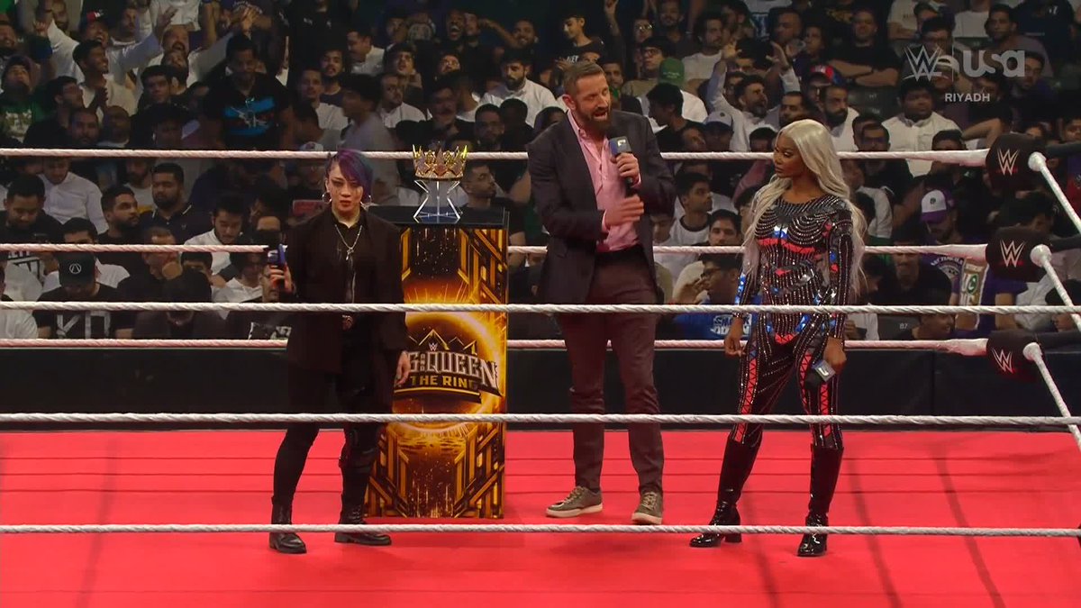 .Jade Cargill has a warning for ASUKA / ๆๆฅ่ฏ ahead of WWE Night of Champions... ๐