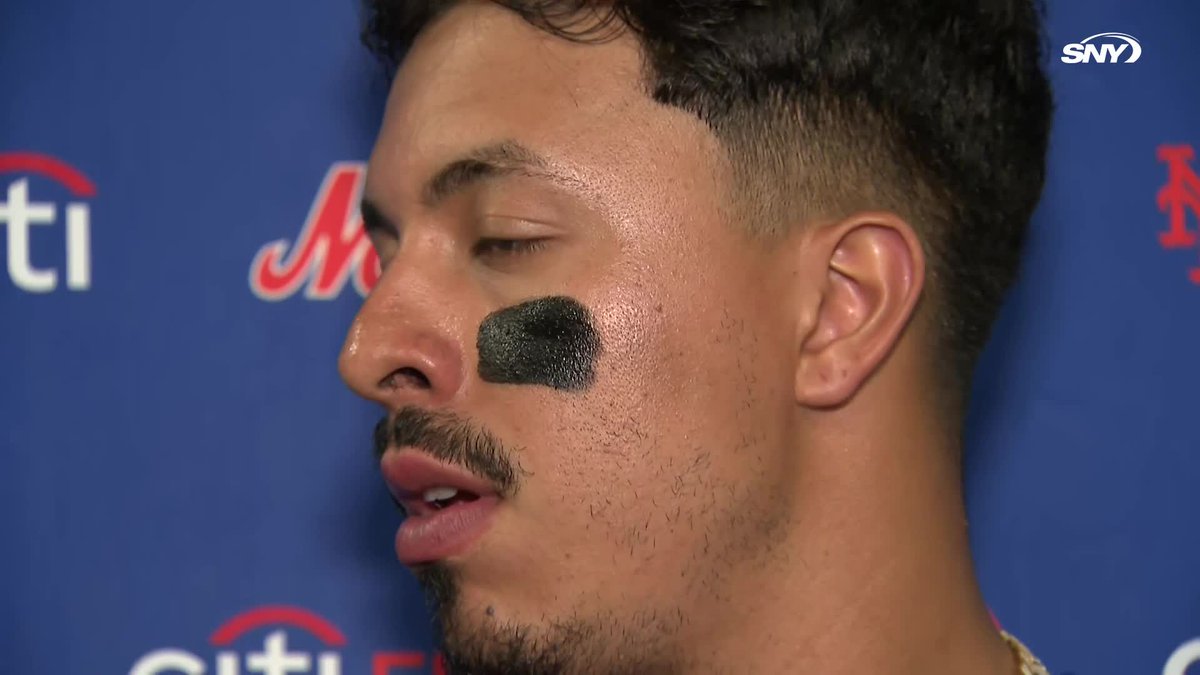 Mark Vientos said he "felt good" in his return to action tonight and knew his timing was off at the plate "I think I'm in a good spot right now. I could say that tomorrow I'll feel back to normal"