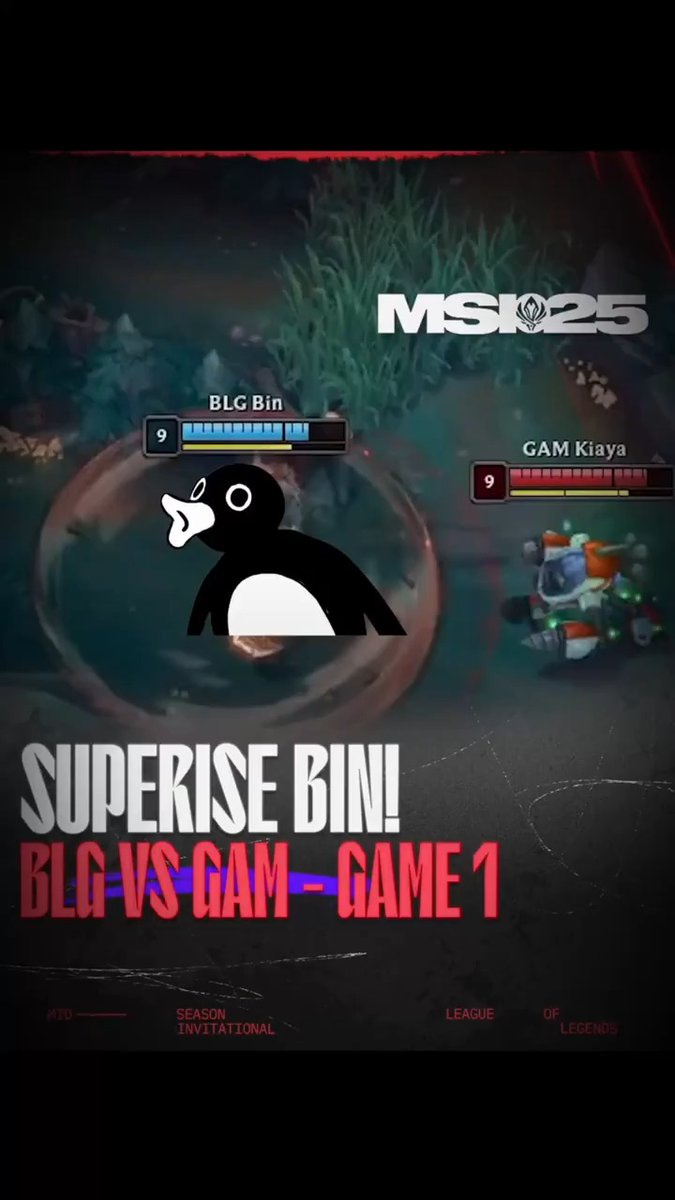 NOOT! NOOT! 🐧🐧🐧 Superise! #MSI2025