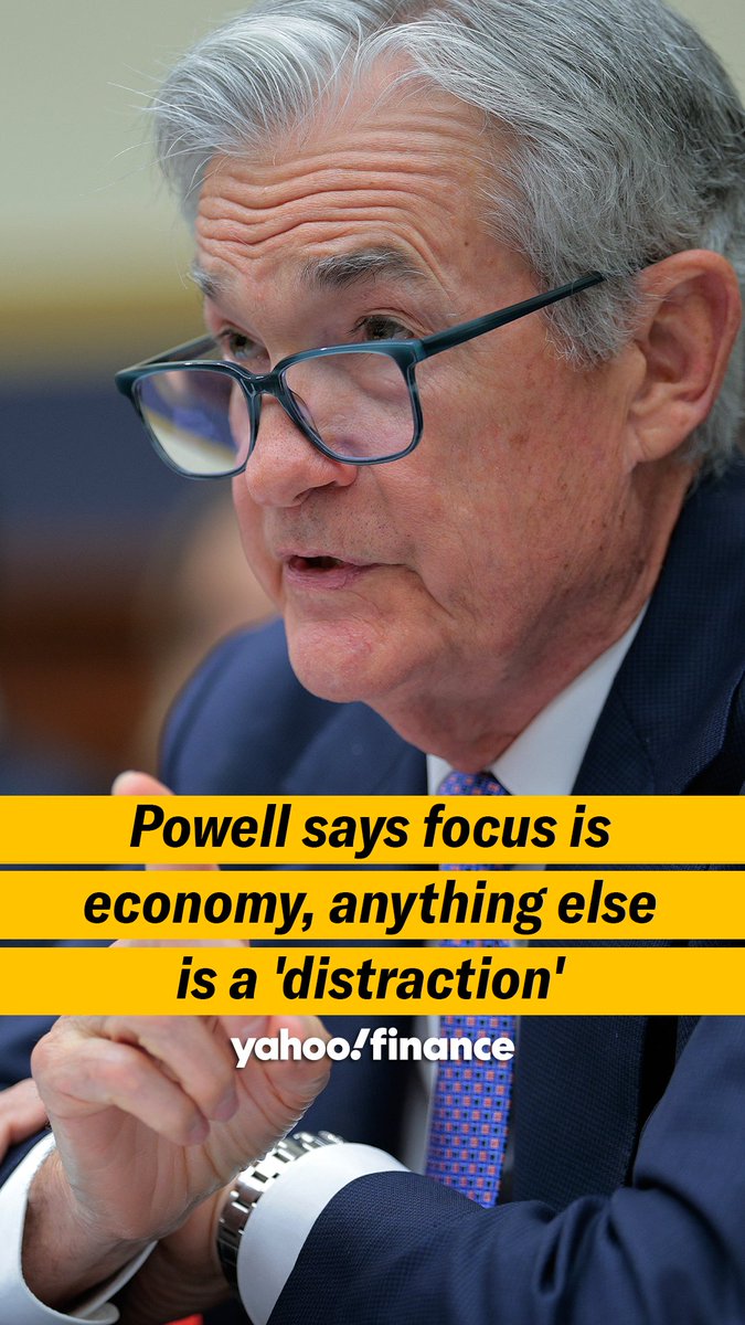 "All I want to do in what's left of my time at the Fed is have the economy be strong and have inflation be under control, have a solid labor market," Chair Powell says.
