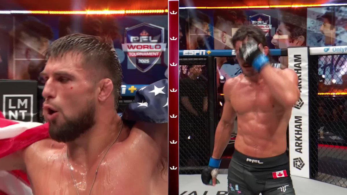 "I told you guys, I fucking told you!" Dalton Rosta avenges the only loss in his MMA career and advances to the #PFLWorldTournament final.