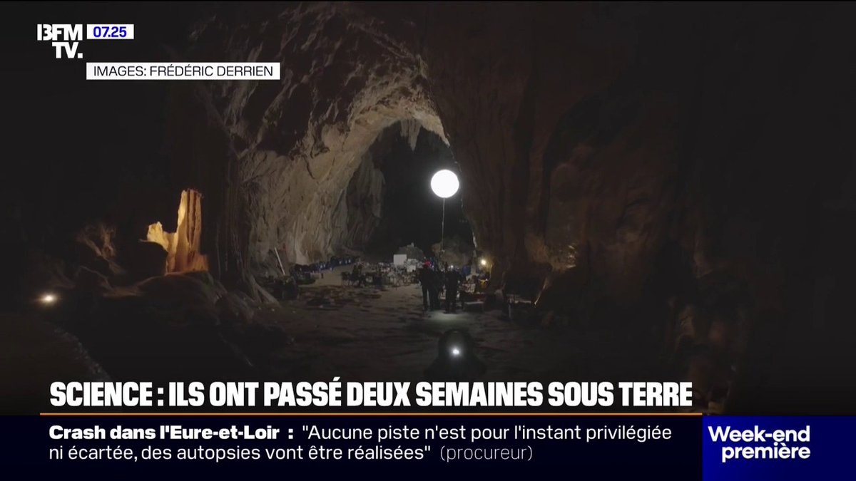"L'esprit est relaxé": 17 personnes volontaires dans une grotte pendant deux semaines pour une expérience scientifique et artistique
