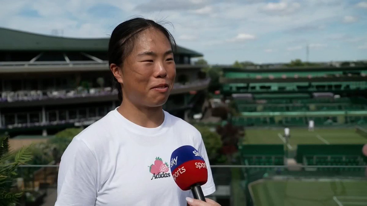 'I'll probably get 10 years of Wimbledon experience in one day!' 🤝 17-year-old wild card Mimi Xu reacts to being drawn against Emma Raducanu in the first round of Wimbledon 🤩