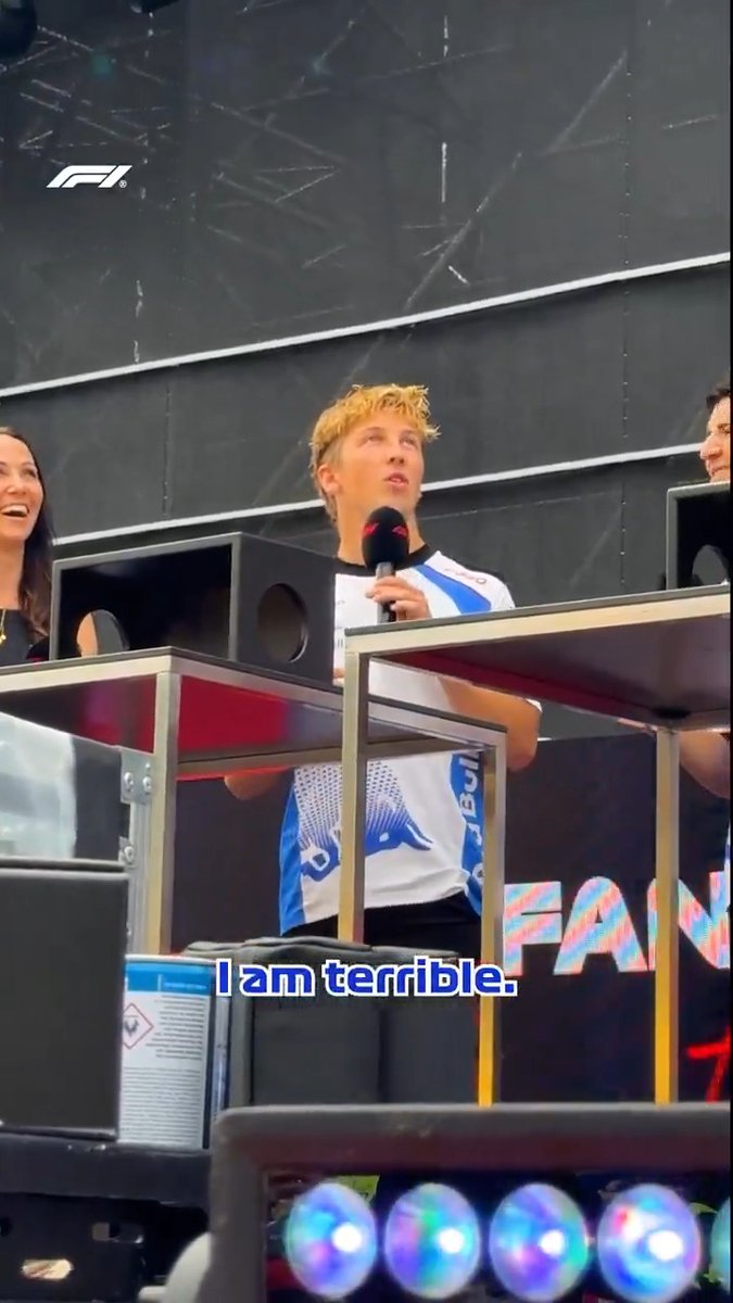 Liam Lawson's reaction to a bungee jumper is priceless 😂 #F1 #AustrianGP