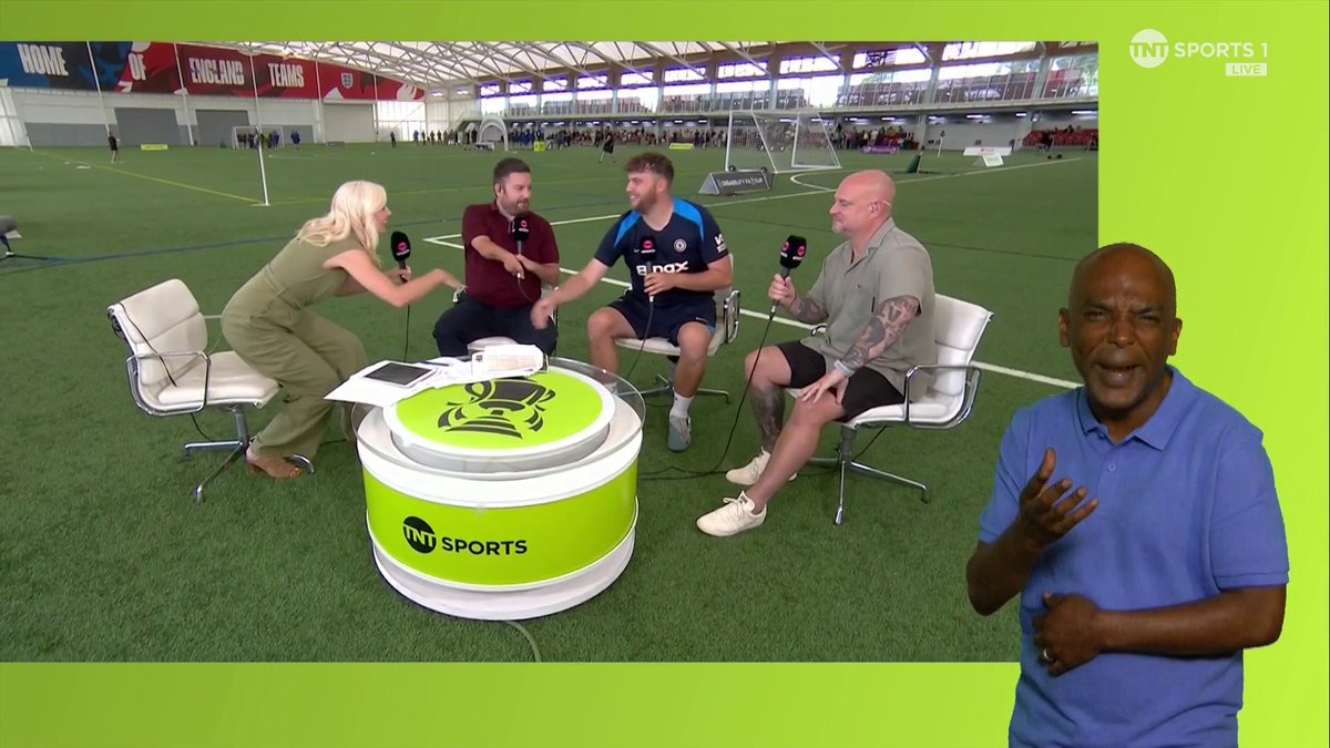 "It's a huge achievement. We only started this team four years ago" 👏 Chelsea Head Coach Jordan Clarke is in high spirits after a historic cup win 🏆 🎙️ Lynsey Hipgrave | 📺 TNT Sports &amp; discovery+ UK