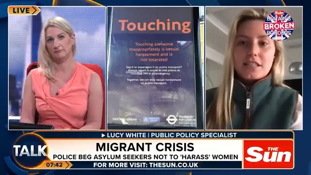 Alex Phillips reacts to news that police are pleading with asylum seekers not to harass or abuse women. "How about we just don't let men in from countries where their attitudes to women are misogynistic and mediaeval." 📺 Watch in full: Alex Phillips