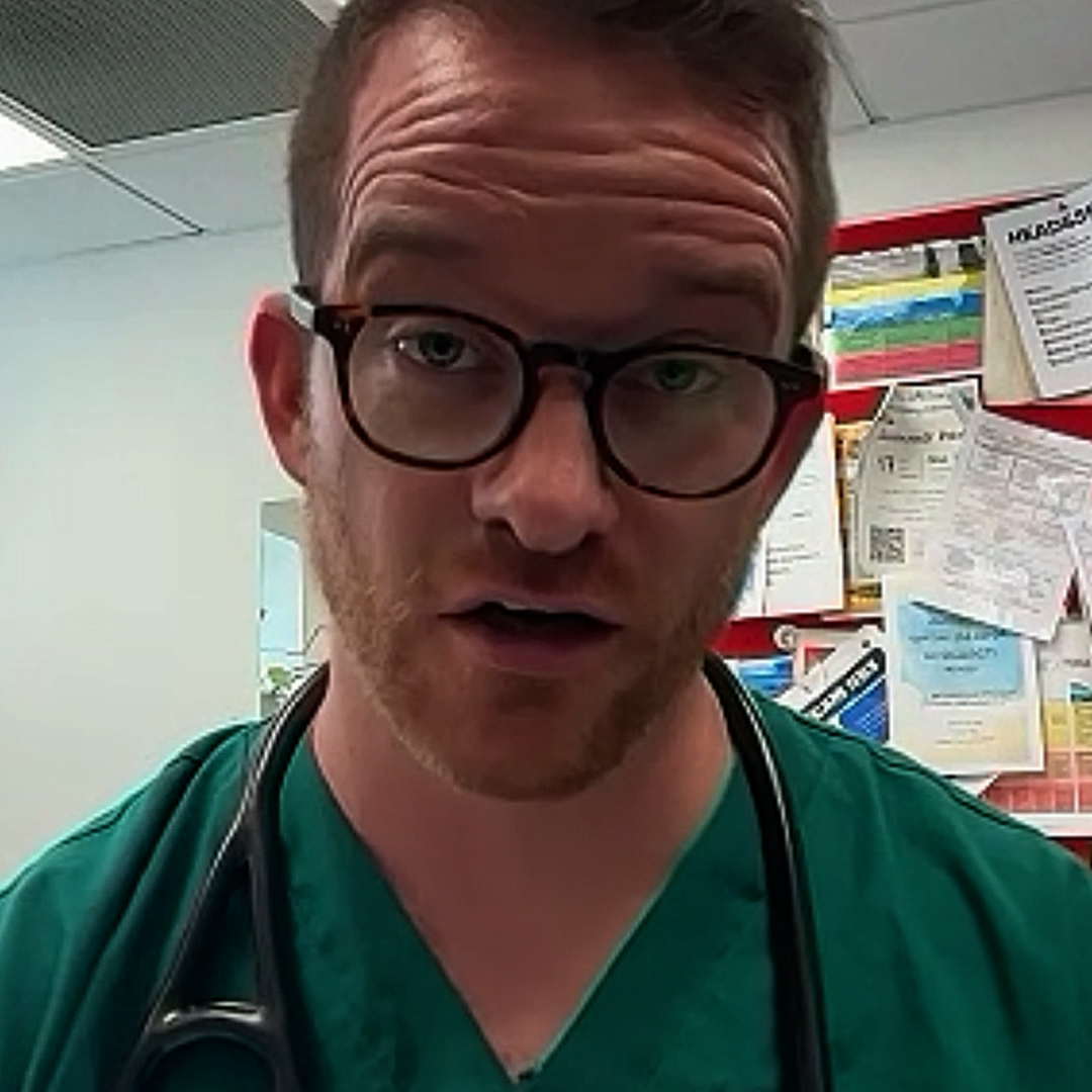 ‘I realise it can make some media outlets nervous, but what we’re seeing here is genocide.’ James Smith, an emergency doctor who has worked in Gaza, says newborn babies dying of starvation is a ‘deliberate policy’ by Israel.