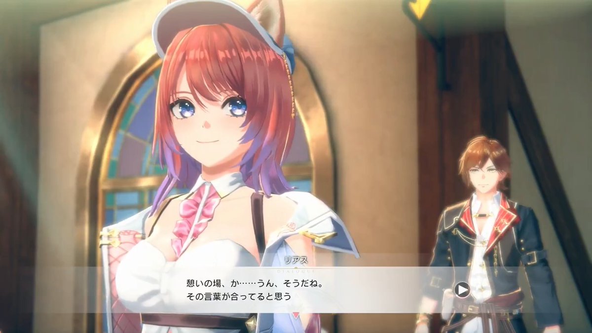 【#紅白レスレリ ストーリーチラ見せ📔】 祖父が残したお店の再開を目指すリアス。 せっかくなら自分たちらしいお店にしたいという思いに、スレイたちは―― ▼PVはこちら!