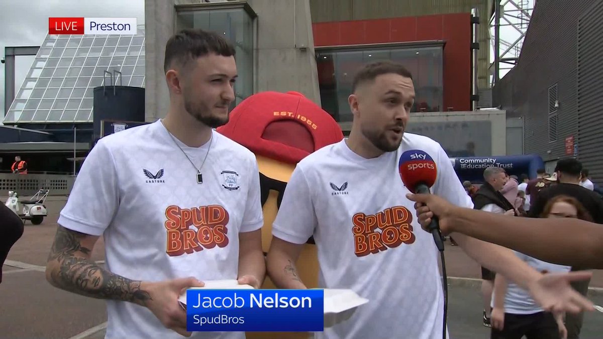 "We might get to the Prem!" 👀 SpudBros are hoping they can bring the positive energy to Preston North End 💪
