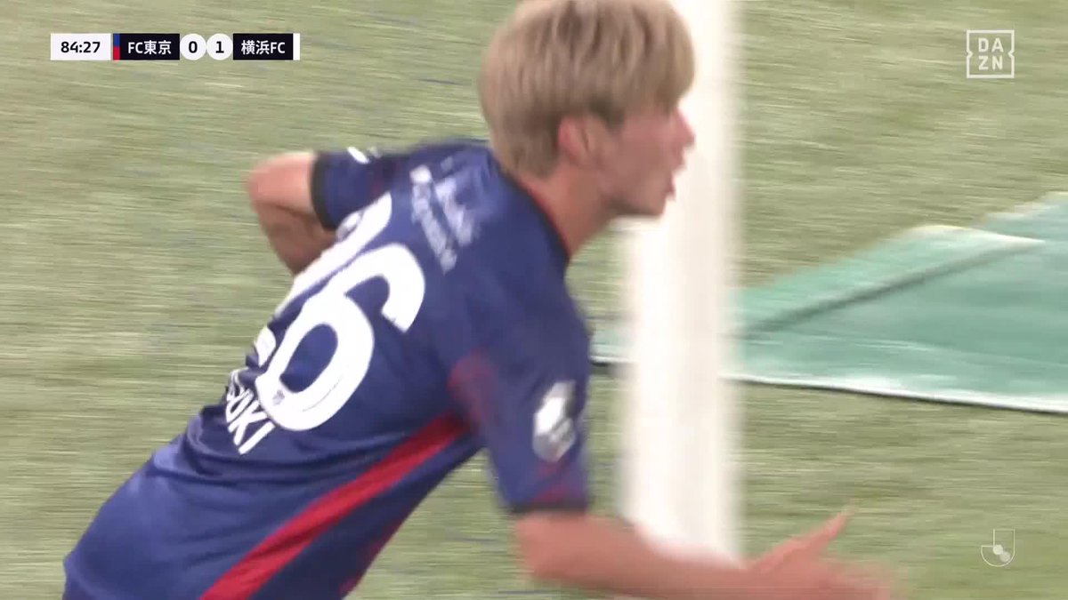#モーメントブースター でシェアして盛り上がれ!​ ⚽️ゴール (84:24) 👟長倉 幹樹​​ 🆚Tokyo vs Yokohama FC ​📺​DAZNでライブ配信中​ #DAZN #FanZone