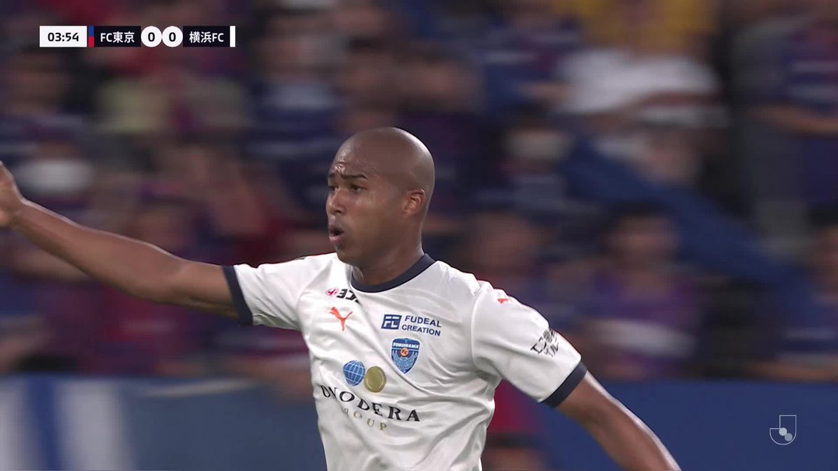 #櫻川ソロモン の豪快なヘディング！ 🎦 ゴール動画 🏆 明治安田Ｊ１リーグ 第22節 🆚 FC東京vs横浜FC 🔢 0-1 ⌚️ 4分 ⚽️ 櫻川 ソロモン（横浜FC) #Ｊリーグ