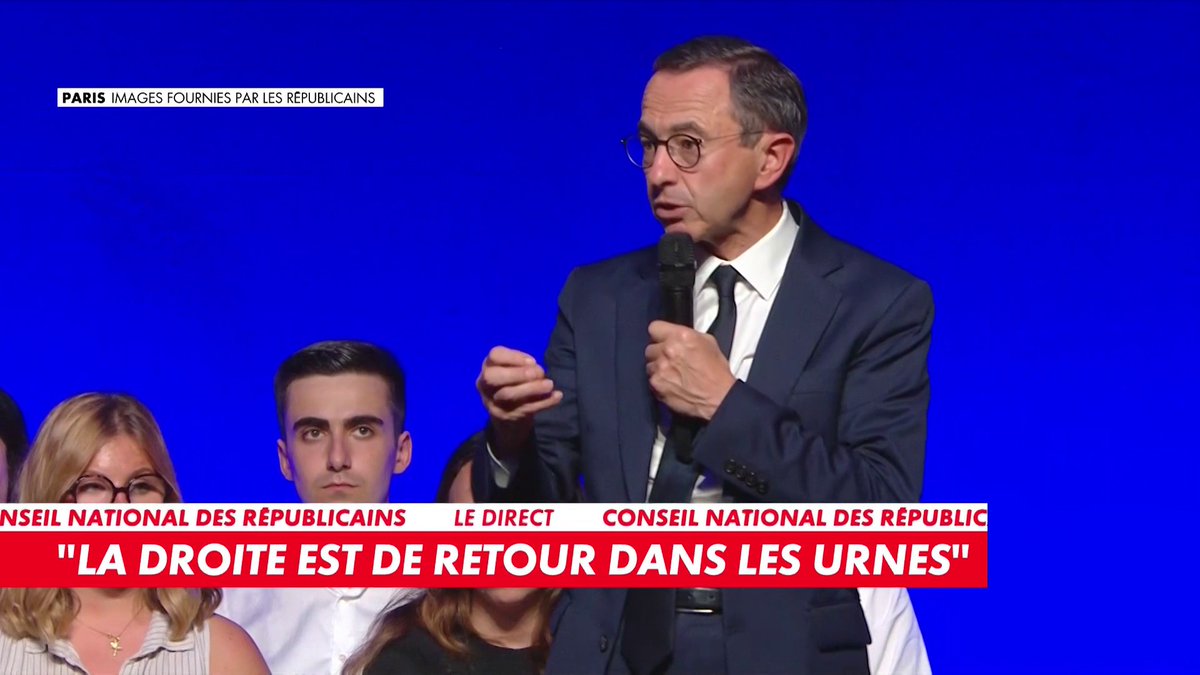 Bruno Retailleau : «La droite est de retour en France !»