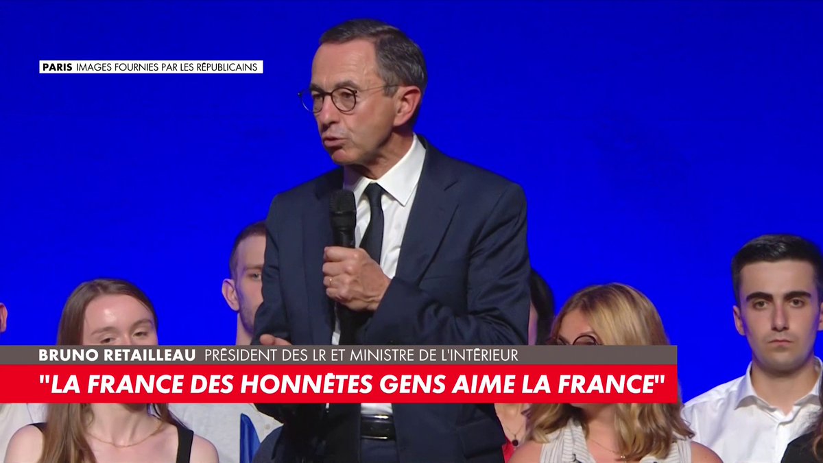Bruno Retailleau : «La France des honnêtes gens en a marre qu'on l'accuse d'un pseudo-racisme, d'un racisme imaginaire, du wokisme, du wokisme victimaire.»