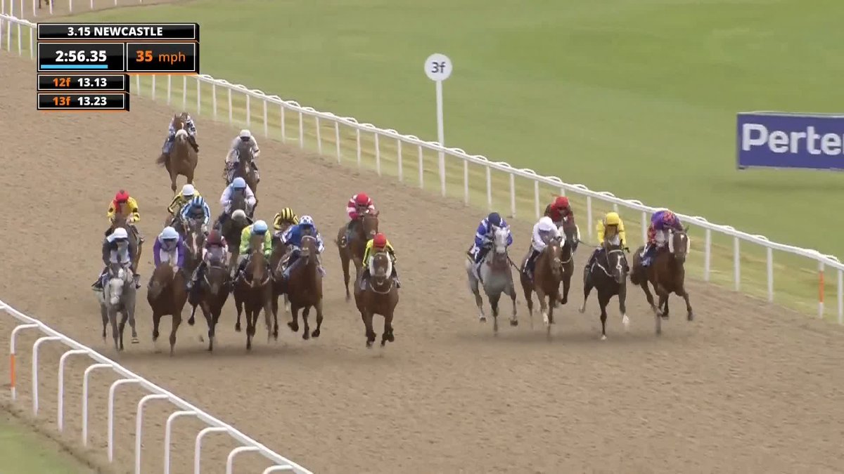 🏆SPIRIT MIXER WINS THE NORTHUMBERLAND PLATE 🏆 What a result for the Kingsclere team👌🏼 #ITVRacing | Andrew Balding |Robert Hornby |Newcastle Racecourse