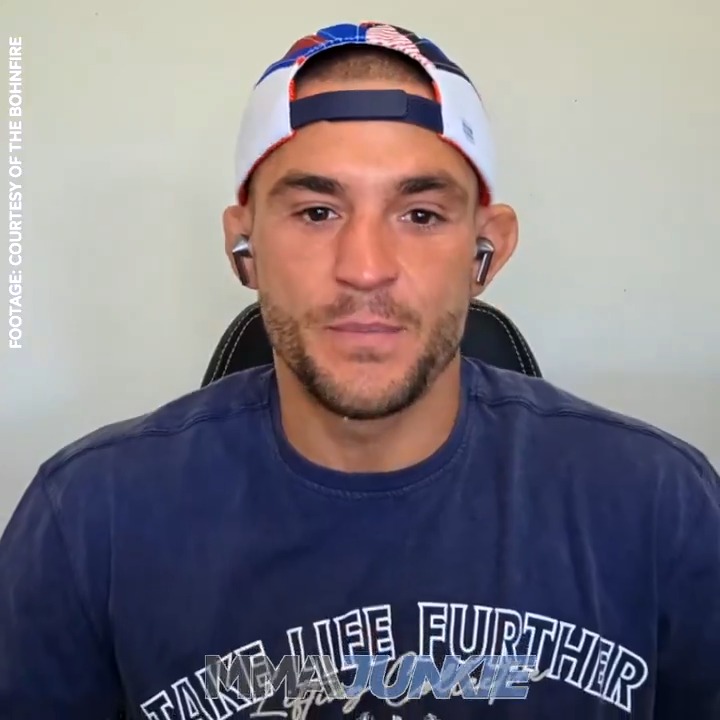 Dustin Poirier advises Charles Oliveira to repeat a familiar game plan at #UFC317 vs. Ilia Topuria. "Charles needs to fight Ilia the same way he fought me." (via Mike Bohn)