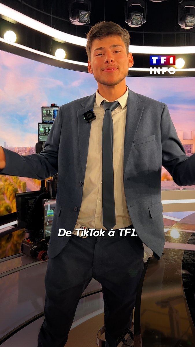 😃 "Ça change des JT que je faisais en direct de ma chambre !!!" 👇 Marceau, de TikTok à TF1 cc TF1 TF1+ Marie-Sophie Lacarrau Gilles Bouleau Bruce Toussaint Evelyne Dhéliat Maud Descamps Isabelle Toublant Charline Hurel BORNACIN Ignacio
