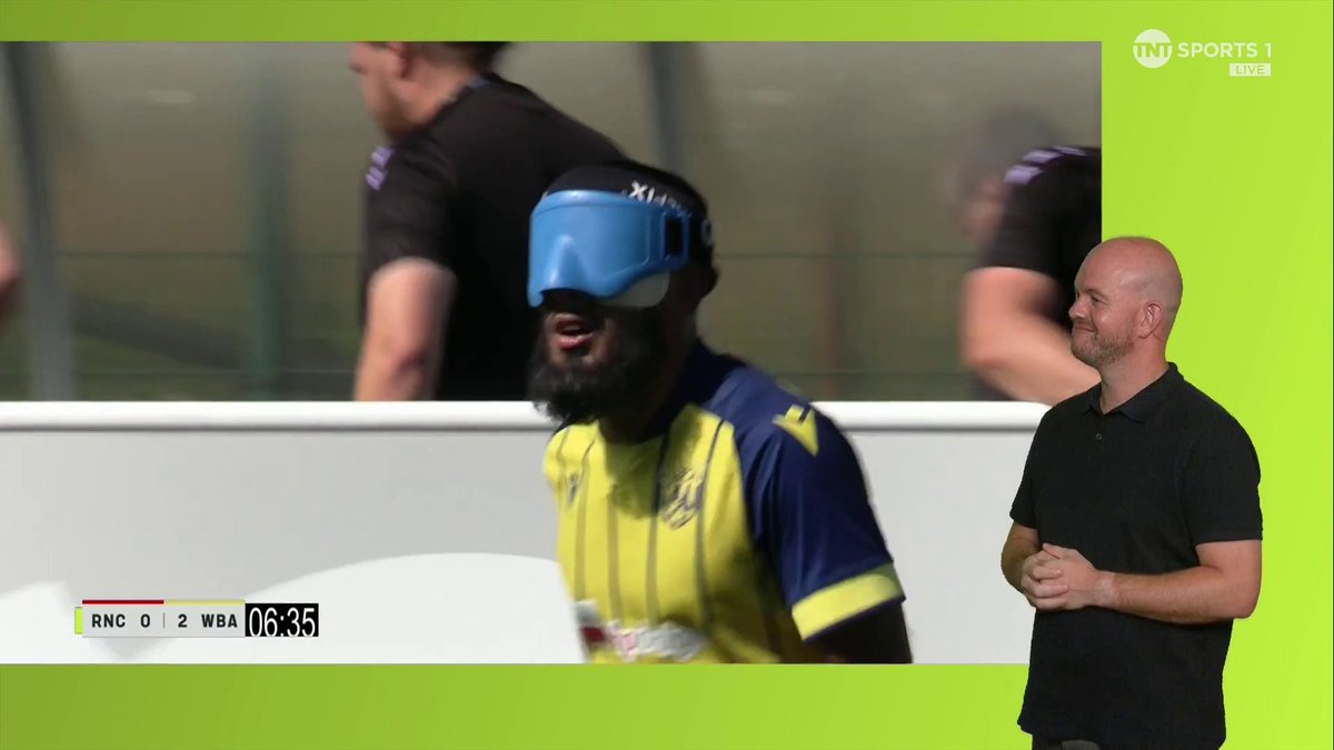 Eesa Amjid, that is spectacular 🔥 West Brom double their lead through Amjid's individual brilliance! #EEDisabilityFACup | 📺 TNT Sports & discovery+ UK