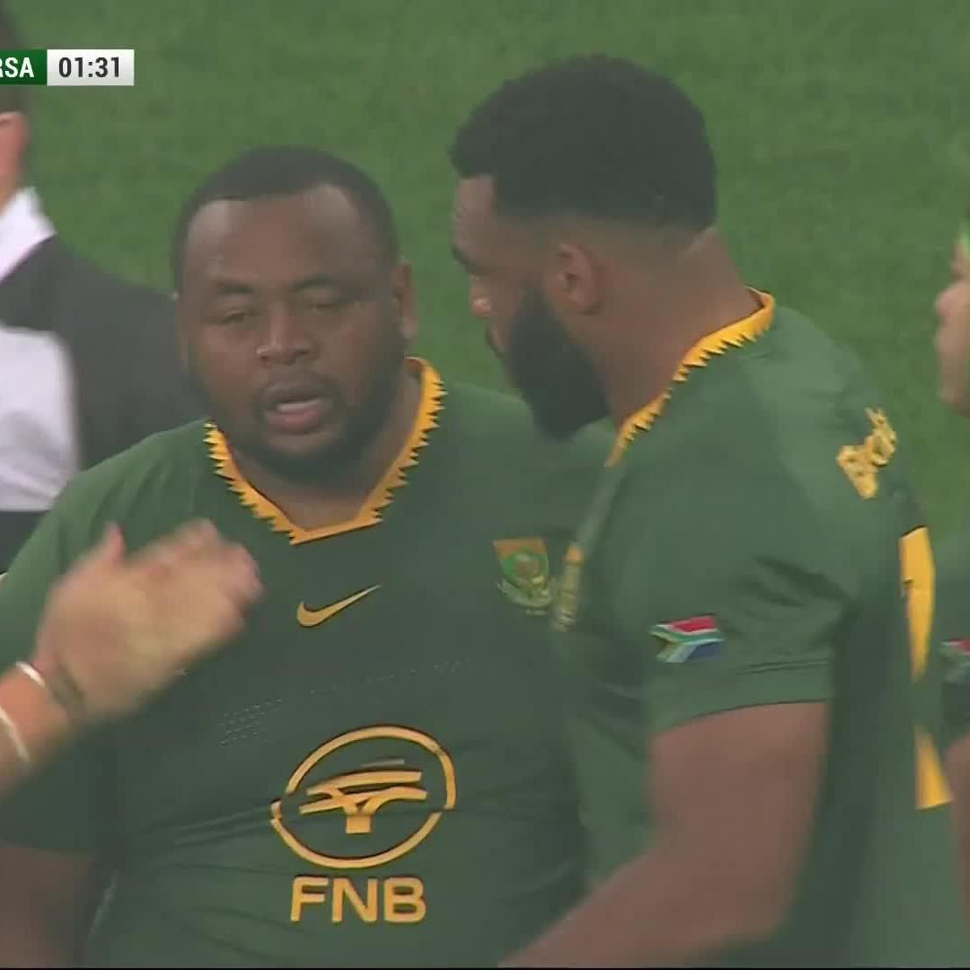 Ons gaan hawe toe 😏 Asenathi and Ox are not messing around 💥💥 📺 Stream #BARvRSA on DStv: