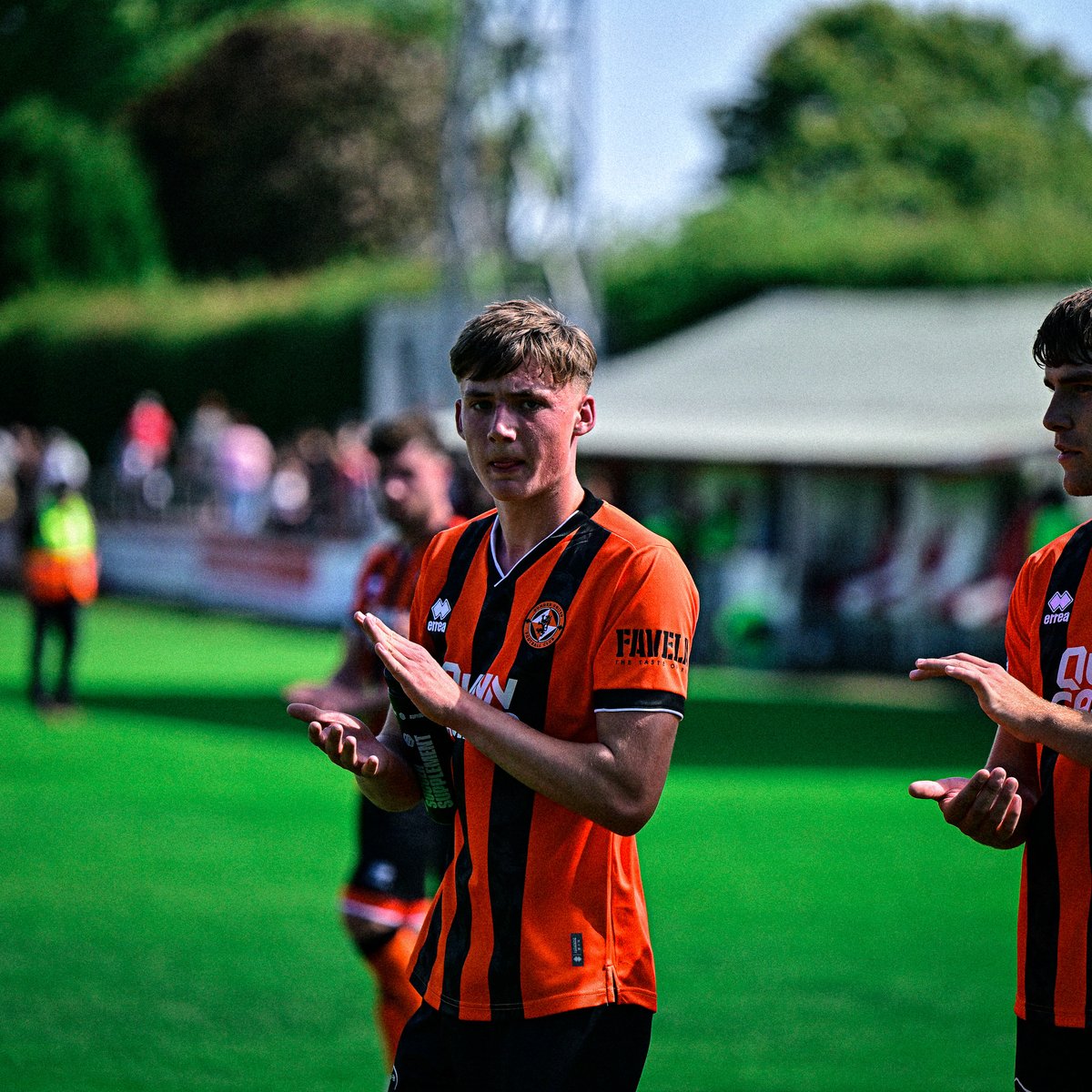 👏 The Tangerine Army are back for 2025/26 Thank you for your support this afternoon, #DUFC fans 🧡