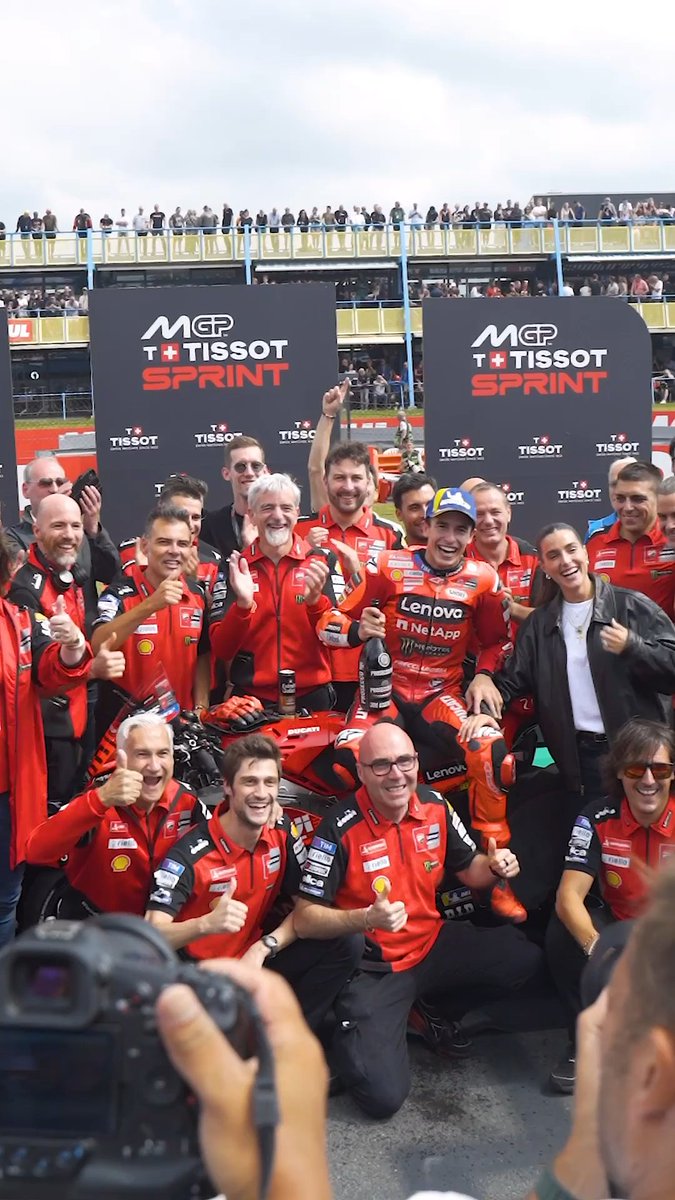 Another win in red, Marc Marquez is looking unstoppable 💪 #MotoGP | #DutchGP