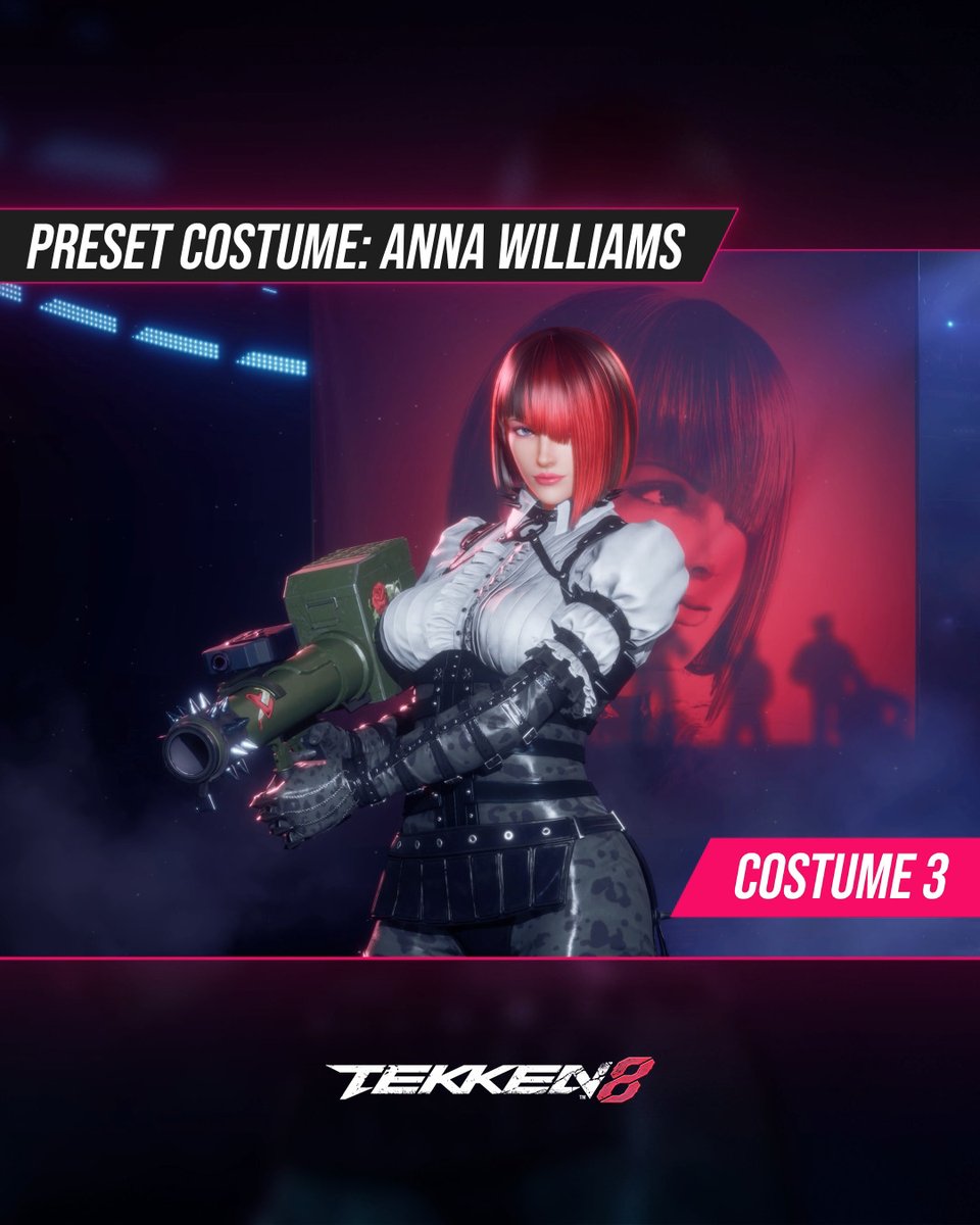 Deadly never looked so divine 💋 What is your favorite Anna costume in #TEKKEN8?