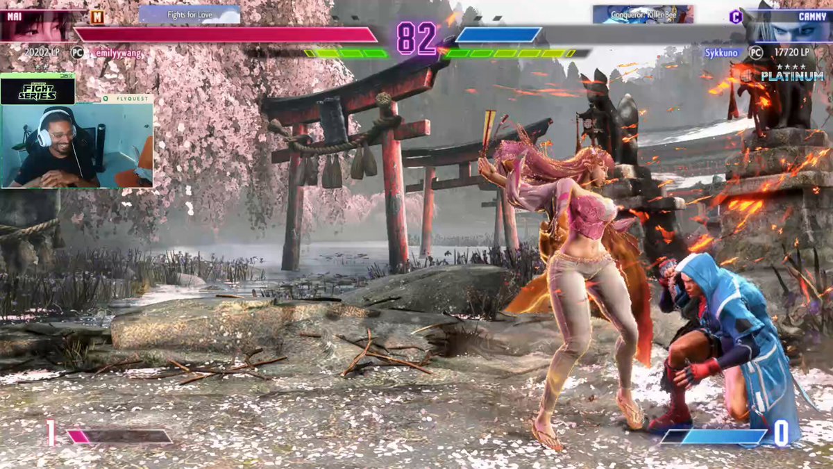 bonus clip of showing punk a new combo as cammy