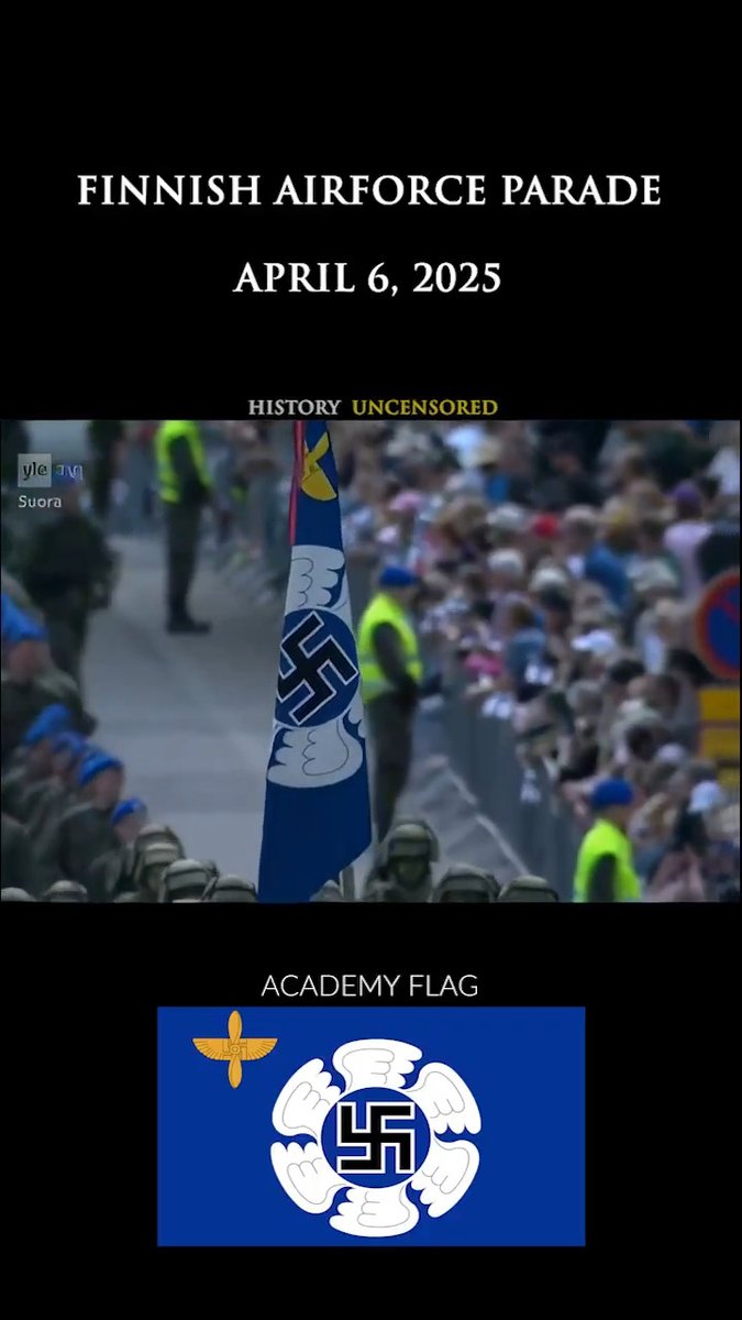卐 🇫🇮 Finnish Air-Force Academy Parade