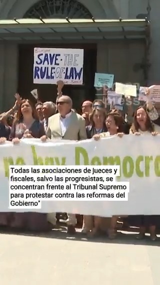 Dónde estaba esta gente cuando estuvo el CGPJ bloqueado, cuántas veces se manifestaron, cuántas? No lo hicieron porque al igual que ahora mandan los suyos, es que solo hay que ver el percal de estas imágenes del Supremo Núñez de Balboa.