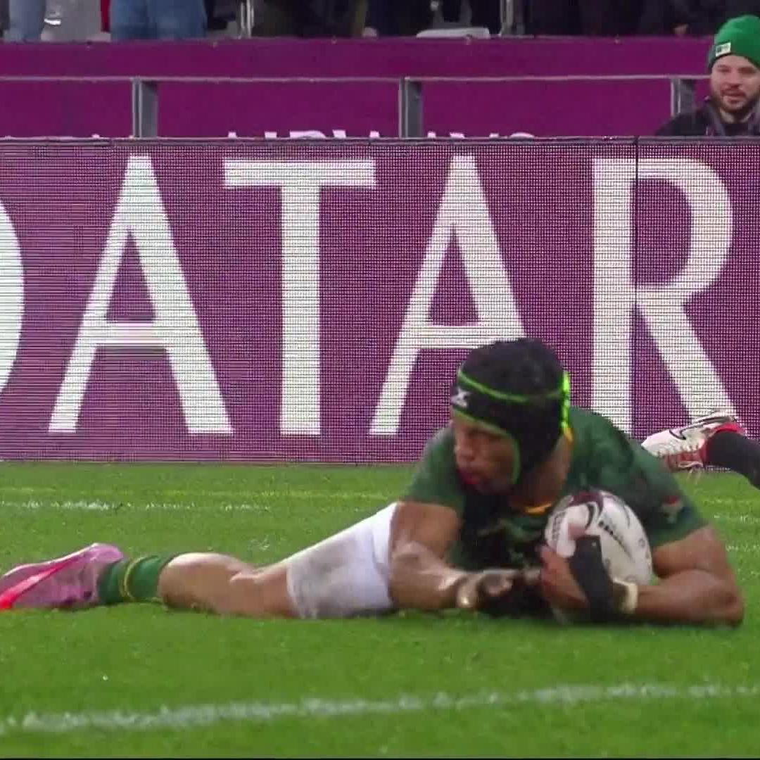 Champagne rugby by the Boks 🥳🎉 📺 Stream #BARvRSA on DStv: