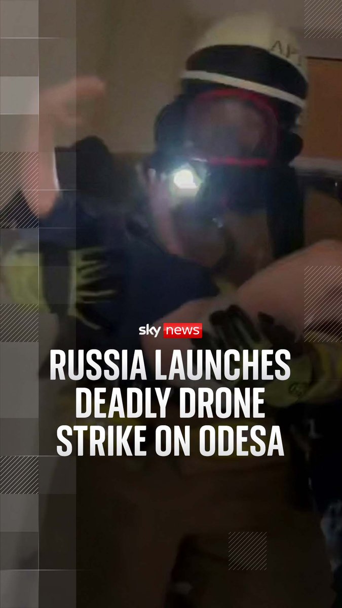 Two people were killed and over a dozen injured after Russia attacked the southern Ukrainian port city of Odesa.