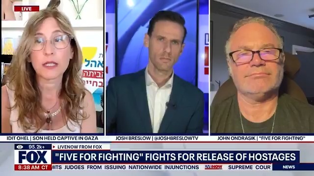 Known by his stage name of "Five for Fighting," singer-songwriter John Ondrasik is hoping President Trump can help secure the release of the remaining hostages held in Gaza for 630+ days. LiveNOW from FOX
