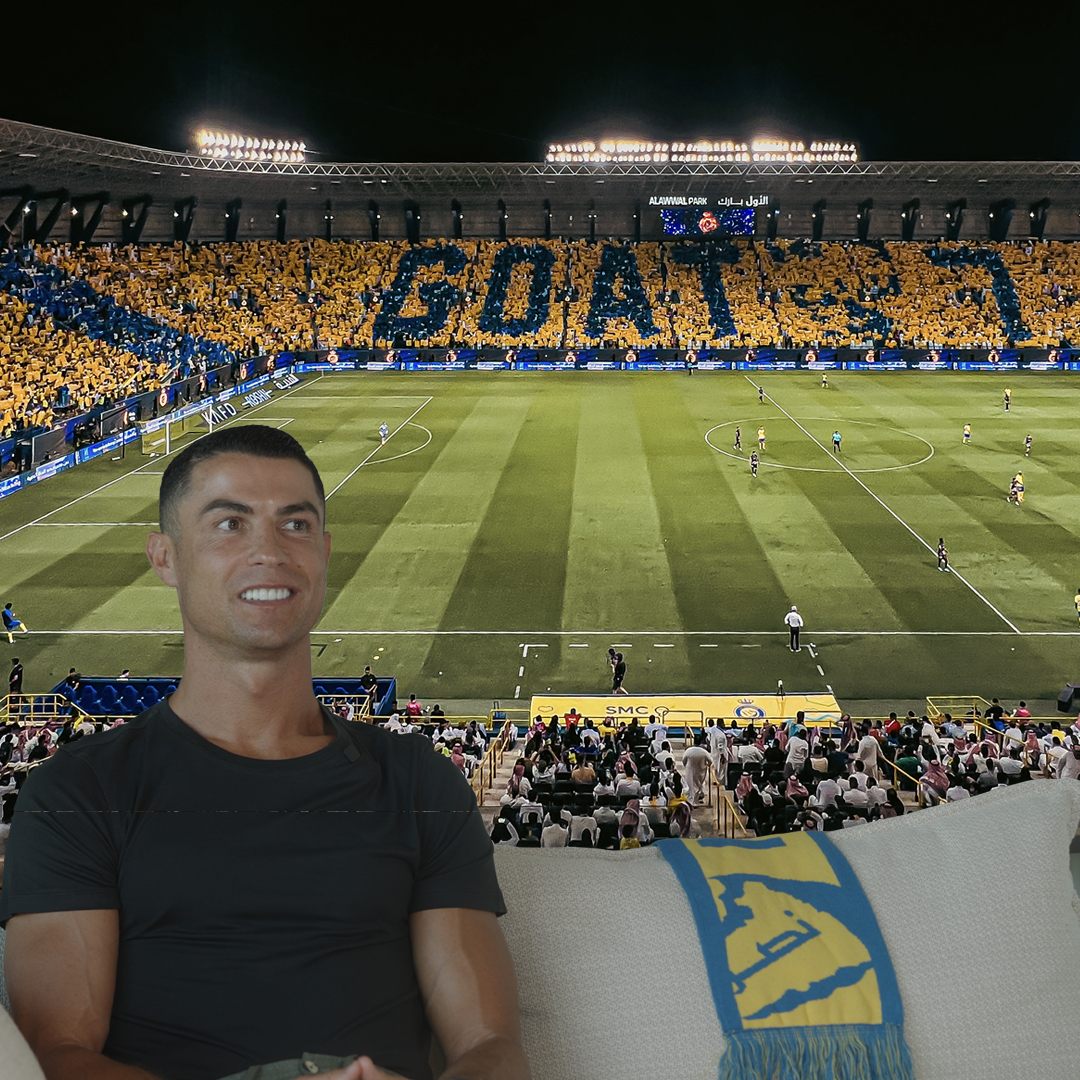 🎙️القائد كريستيانو رونالدو : " علاقة الحـب بيني وبين جماهير #النصر هي ماجعلني أقرر البقاء لسنتين إضافية " 💛