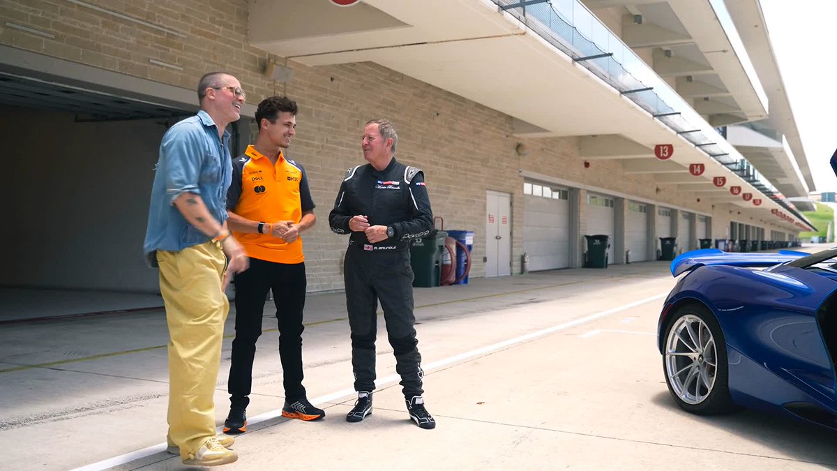 When Brad Pitt drove Martin Brundle around COTA 🇺🇸🚀 Coming soon to Sky Sports F1 👀
