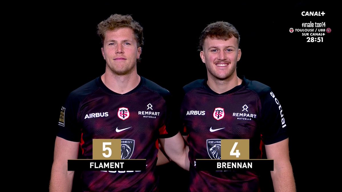 Finale iconique mérite trombi iconique ! 🔴⚫️ #FinaleTop14
