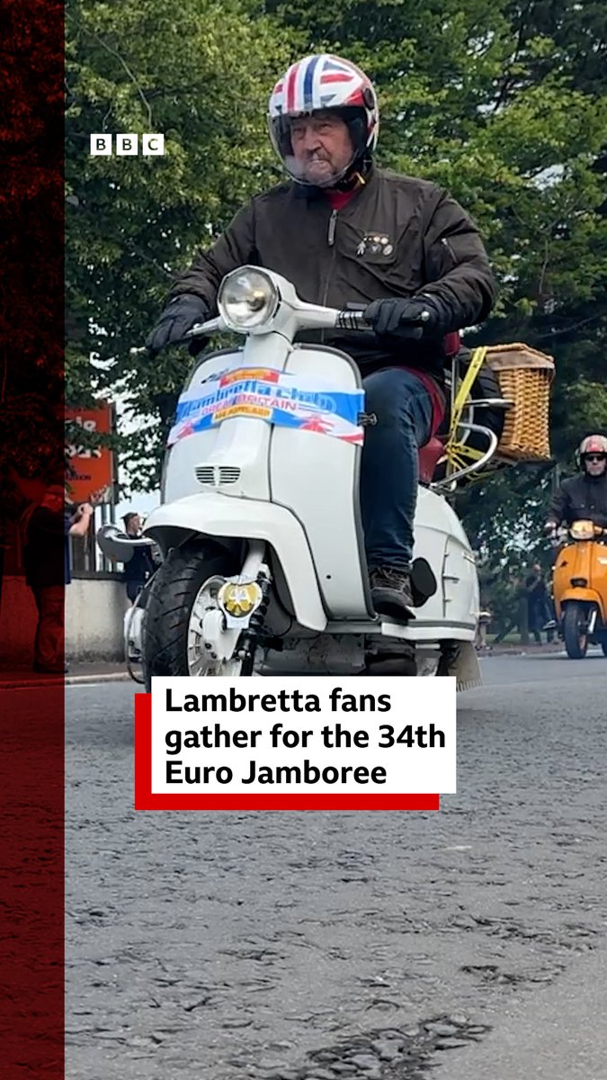 More than 1,000 scooter riders from around the world are descending on Ayr for the 34th Euro Lambretta Jamboree More ➡️
