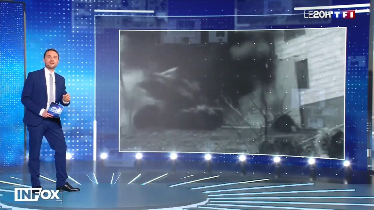 Une vidéo du bombardement de la prison d'Evin à Téhéran a été partagée par des médias du monde entier. Avant d'être suspectée d'être fausse. 🔎 Nous avons enquêté pour #Le20H TF1Info d'Anne-Claire Coudray et retrouvé l'auteur présumé de cette vidéo. [à dérouler 🧶 ⬇️]