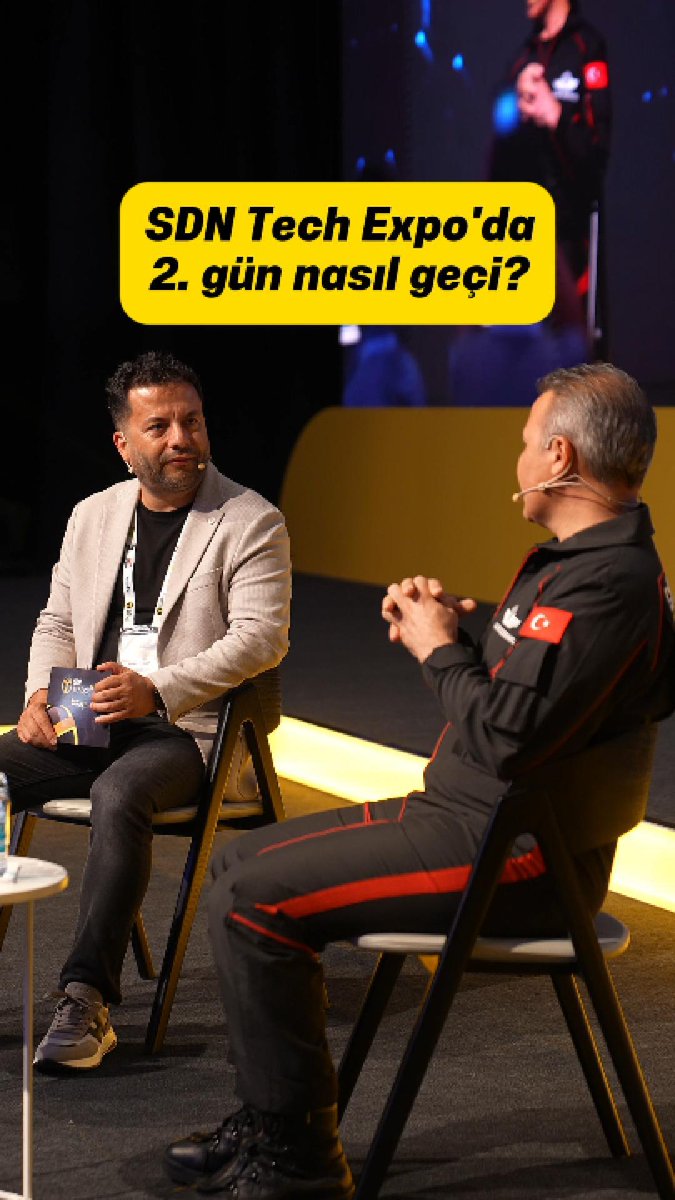 Bugünkü manzara da müthişti 😍 İnanılmaz bir etkinlik ve heyecan hiç düşmüyor. SDN Tech Expo'nun 2. günü de dolu dolu geçti. Bugün binlerce misafirimiz vardı. "Fuarı kaçırdım" veya "gezmeye doyamadım" diyenler için yarın son gün. Kayıt ücretsiz 🙌🏻 Müsait olan herkesi bekleriz!