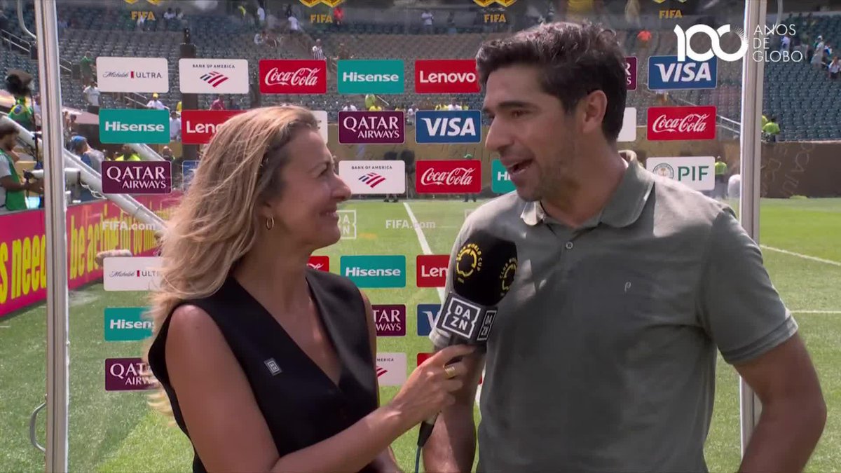 Abel Ferreira: "Fizemos um jogo incrível. Nós trabalhamos e nós merecemos"