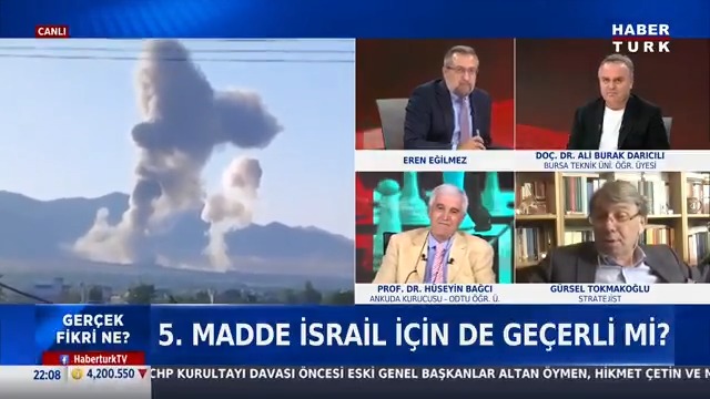 5. madde İsrail için de geçerli mi? İsrail'in asıl hedefi Türkiye mi? Stratejist Gursel Tokmakoglu #GerçekFikriNe'de değerlendirdi.