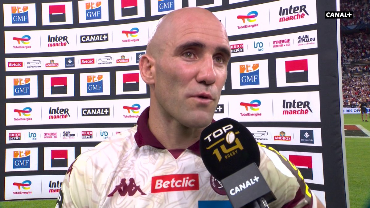 Le capitaine bordelais Maxime Lucu s'exprime après ce match haletant 🥲 #FinaleTop14