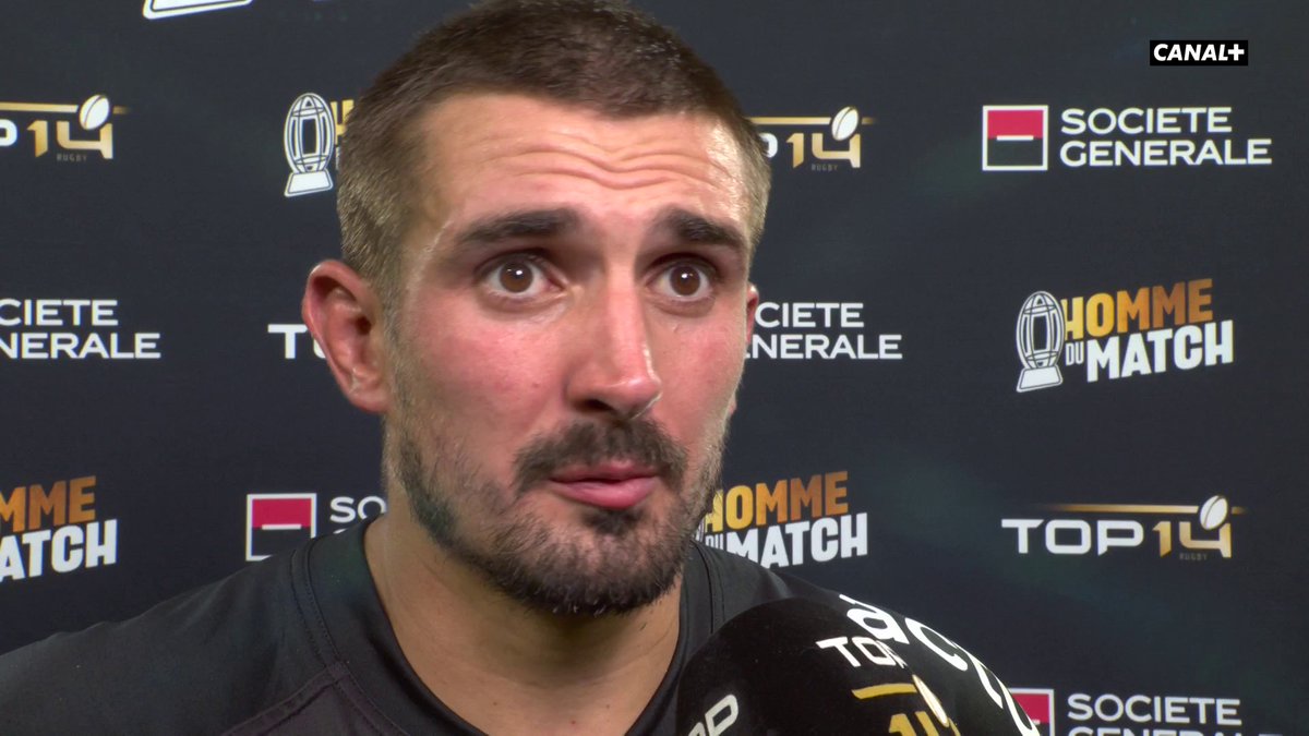 Les larmes de Thomas Ramos, élu homme du match ce soir 🏆🏉 #FinaleTop14