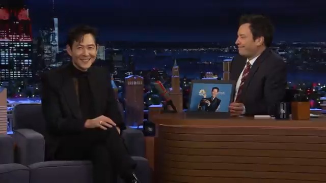 My heart is about to burst. I can't even put it into words.” -Lee Jung-jae on what it felt like to win an Emmy for his performance in Squid Game 🥹 #SquidGame #FallonFlashback