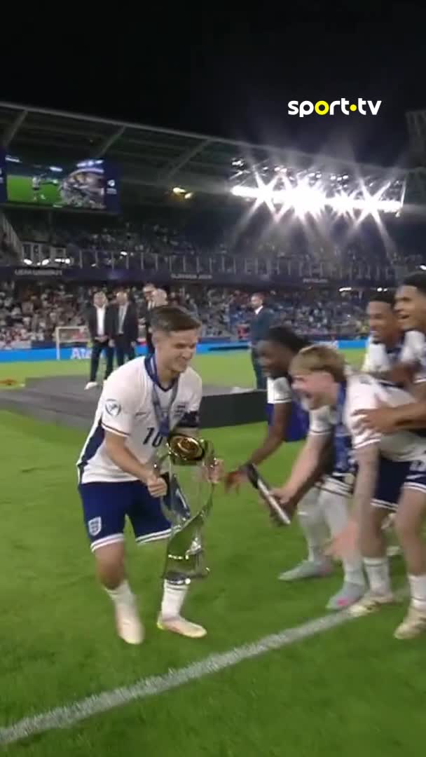 Inglaterra conquistou o Euro sub-21 pela segunda vez consecutiva 🏆